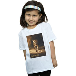 Disney - T-shirt THE LION KING - Fille (Blanc)