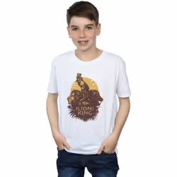 Disney - T-shirt THE LION KING - Garçon (Blanc)