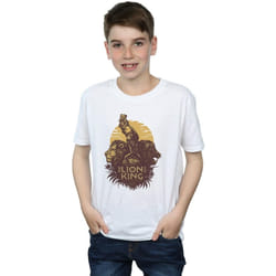 Disney - T-shirt THE LION KING - Garçon (Blanc)