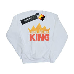 Disney - Sweat THE LION KING LONG LIVE THE KING - Homme (Blanc)