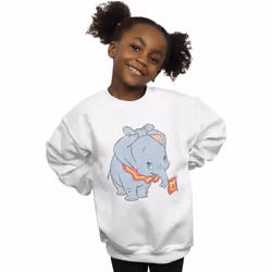 Disney - Sweat TIED UP EARS - Fille (Blanc)