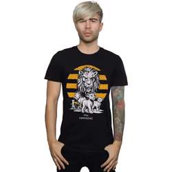 Disney - T-shirt THE LION KING - Homme (Noir)