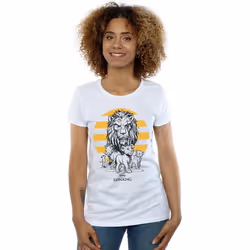 Disney - T-shirt THE LION KING - Femme (Blanc)
