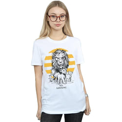 Disney - T-shirt THE LION KING - Femme (Blanc)