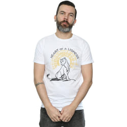 Disney - T-shirt THE LION KING HEART OF A LIONESS - Homme (Blanc)