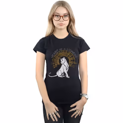 Disney - T-shirt THE LION KING HEART OF A LIONESS - Femme (Noir)