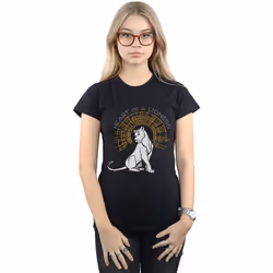 Disney - T-shirt THE LION KING HEART OF A LIONESS - Femme (Noir)