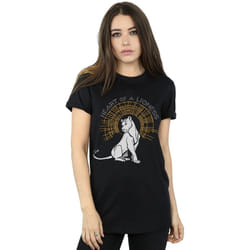 Disney - T-shirt THE LION KING HEART OF A LIONESS - Femme (Noir)