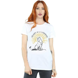 Disney - T-shirt THE LION KING HEART OF A LIONESS - Femme (Blanc)