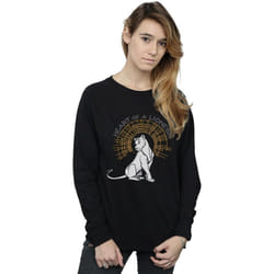 Disney - Sweat THE LION KING HEART OF A LIONESS - Femme (Noir)