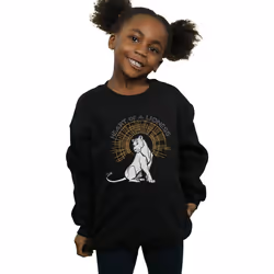 Disney - Sweat THE LION KING HEART OF A LIONESS - Fille (Noir)