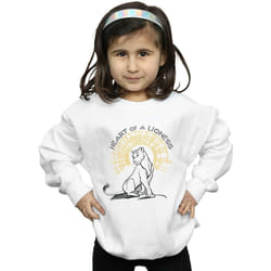Disney - Sweat THE LION KING HEART OF A LIONESS - Fille (Blanc)