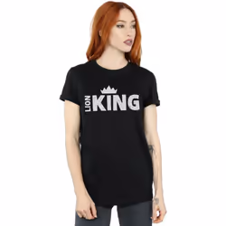 Disney - T-shirt THE LION KING - Femme (Noir)