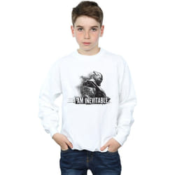 Marvel - Sweat AVENGERS ENDGAME AM INEVITABLE - Garçon (Blanc)