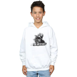 Marvel - Sweat à capuche AVENGERS ENDGAME AM INEVITABLE - Garçon (Blanc)