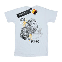 Disney - T-shirt THE LION KING IT'S GOOD TO BE KING - Homme (Blanc)