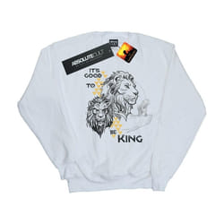 Disney - Sweat THE LION KING IT'S GOOD TO BE KING - Homme (Blanc)
