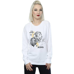 Disney - Sweat THE LION KING IT'S GOOD TO BE KING - Femme (Blanc)