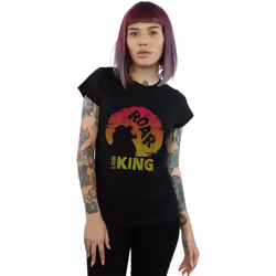 Disney - T-shirt THE LION KING ROAR - Femme (Noir)
