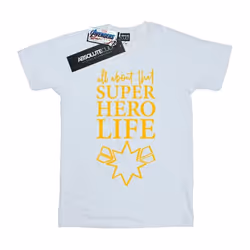 Marvel - T-shirt AVENGERS ENDGAME SUPERHERO LIFE - Homme (Blanc)