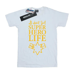 Marvel - T-shirt AVENGERS ENDGAME SUPERHERO LIFE - Homme (Blanc)