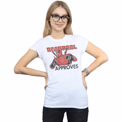 Marvel - T-shirt APPROVES - Femme (Blanc)