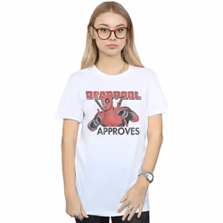 Marvel - T-shirt APPROVES - Femme (Blanc)