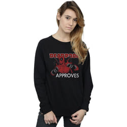 Marvel - Sweat APPROVES - Femme (Noir)