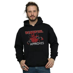 Marvel - Sweat à capuche APPROVES - Homme (Noir)