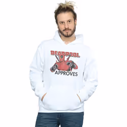 Marvel - Sweat à capuche APPROVES - Homme (Blanc)