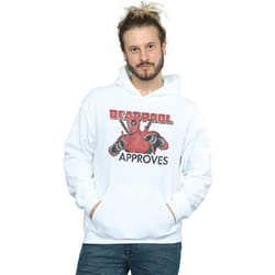 Marvel - Sweat à capuche APPROVES - Homme (Blanc)