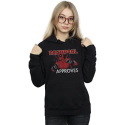 Marvel - Sweat à capuche APPROVES - Femme (Noir)