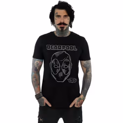 Marvel - T-shirt THIS IS JUST LAZY - Homme (Noir)