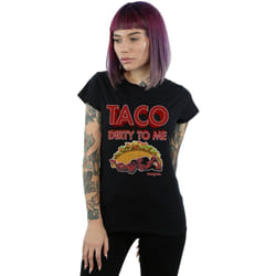 Marvel - T-shirt TACO DIRTY TO ME - Femme (Noir)