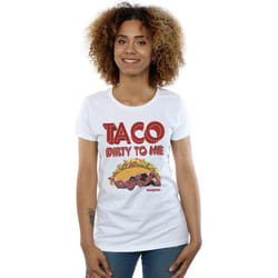 Marvel - T-shirt TACO DIRTY TO ME - Femme (Blanc)