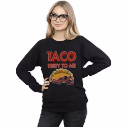 Marvel - Sweat TACO DIRTY TO ME - Femme (Noir)