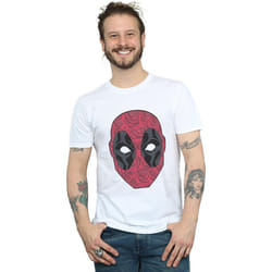Marvel - T-shirt HEAD OF ROSES - Homme (Blanc)