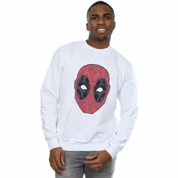 Marvel - Sweat HEAD OF ROSES - Homme (Blanc)