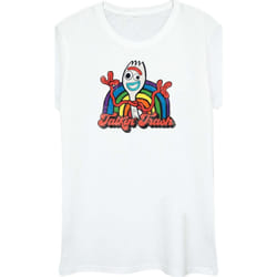 Disney - T-shirt TOY STORY TALKIN' TRASH - Femme (Blanc)