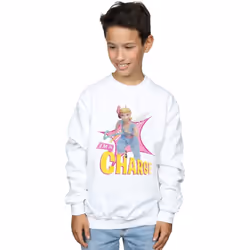 Disney - Sweat TOY STORY IN CHARGE - Garçon (Blanc)