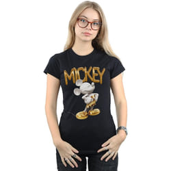 Disney - T-shirt - Femme (Noir)