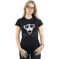 Disney - T-shirt NIGHTMARE BEFORE CHRISTMAS - Femme (Noir)
