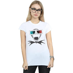 Disney - T-shirt NIGHTMARE BEFORE CHRISTMAS - Femme (Blanc)
