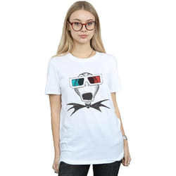 Disney - T-shirt NIGHTMARE BEFORE CHRISTMAS - Femme (Blanc)