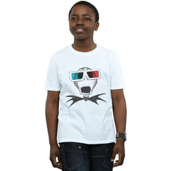 Disney - T-shirt NIGHTMARE BEFORE CHRISTMAS - Garçon (Blanc)