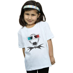 Disney - T-shirt NIGHTMARE BEFORE CHRISTMAS - Fille (Blanc)