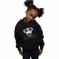 Disney - Sweat à capuche NIGHTMARE BEFORE CHRISTMAS - Fille (Noir)
