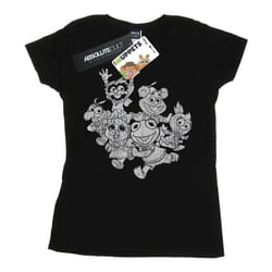 Disney - T-shirt THE MUPPETS MUPPET BABIES - Femme (Noir)