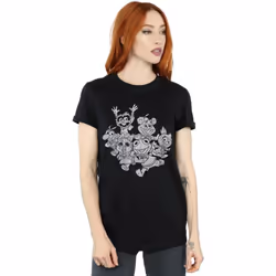 Disney - T-shirt THE MUPPETS MUPPET BABIES - Femme (Noir)