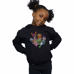 Disney - Sweat à capuche THE MUPPETS MUPPET BABIES - Fille (Noir)